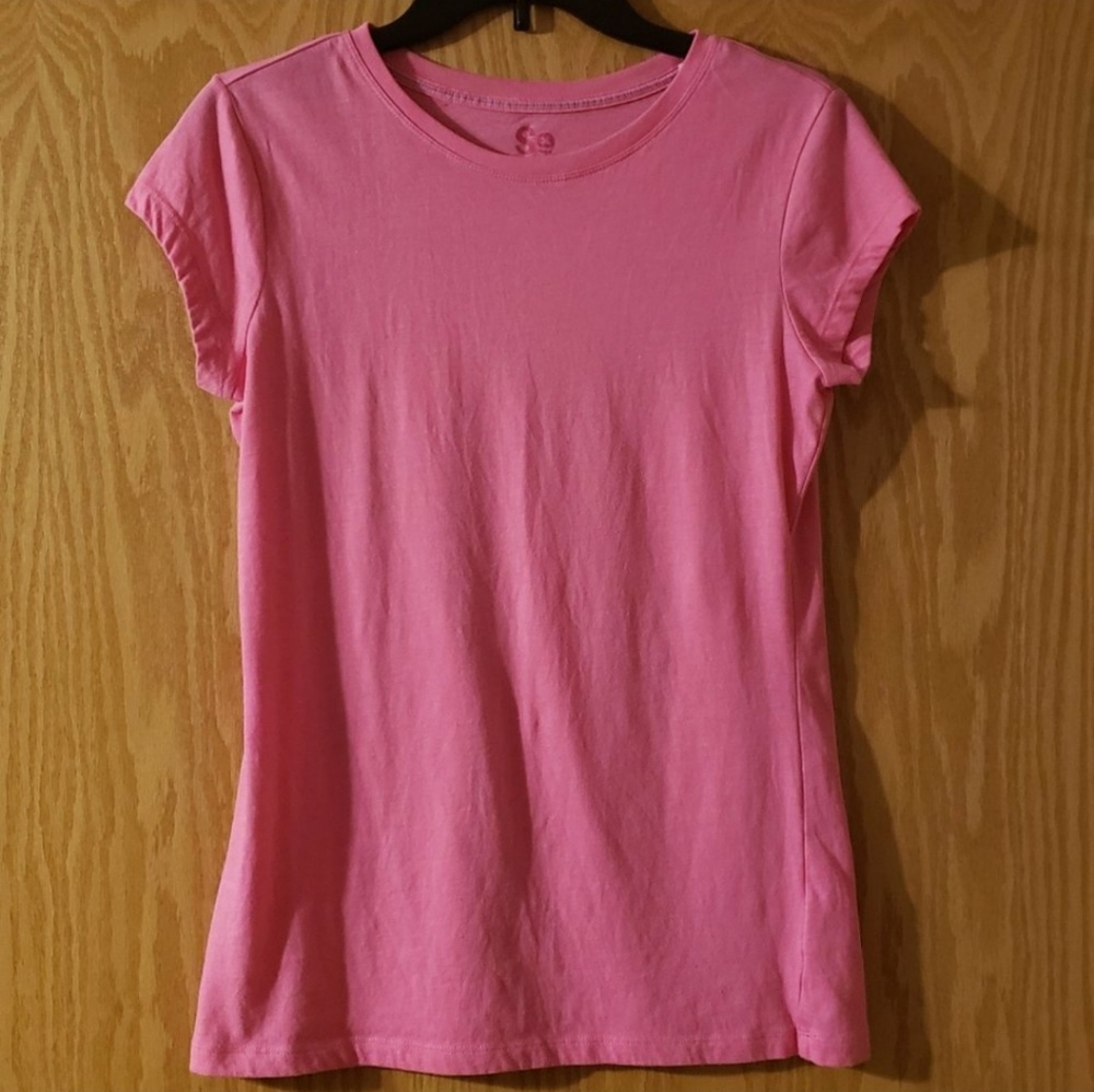SO Girls/Teen Pink Short Sleeve Top - Picture 3 of 6
